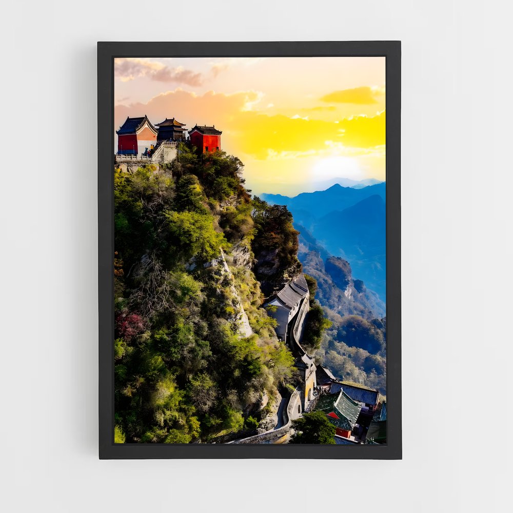 Poster Wudang de mountain – affiche Kung Fu (vue 2)